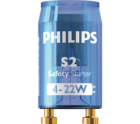 S2(4-22W) S2 4-22W SER 220-240V BL LIS/12X25CT