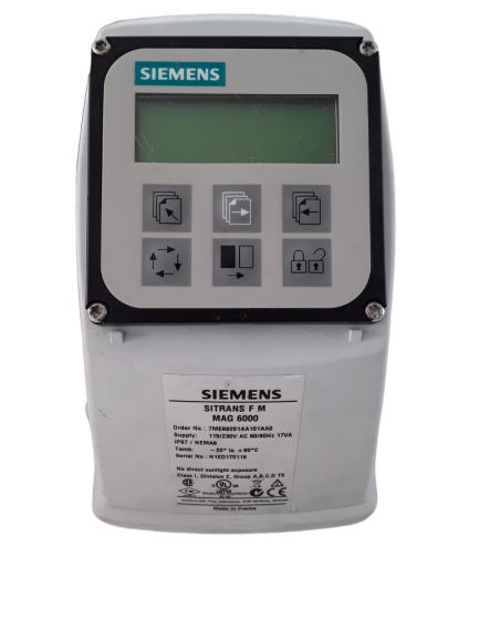 7ME6920-1AA10-1AA0 MAG 6000 Flowmeter transmitter, 115-230V -USED