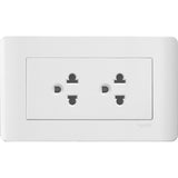 CX1/09, 16A  3 PIN SOCKET 250V WHITE