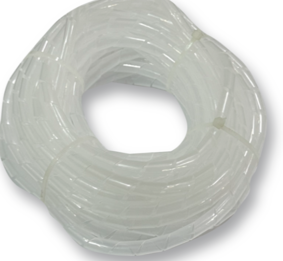 SWB-15 Spiral Wrapping Bands 15mm white 10 meter roll