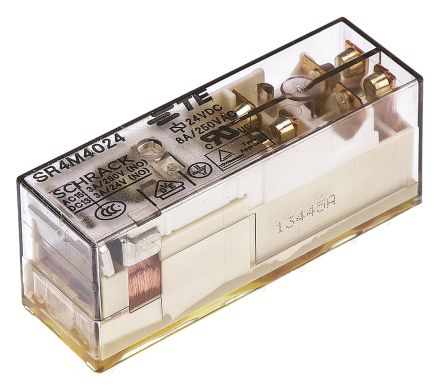 SR4M4024 PCB Mount Force Guided Relay
