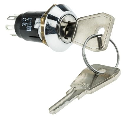 SRL5LD2  DPDT-NO/NC, 5 A@ 115 V ac 2-Way, -20 → +65°C
