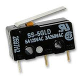 SS-5GLD  SWITCH SNAP ACTION SPDT 5A 125V