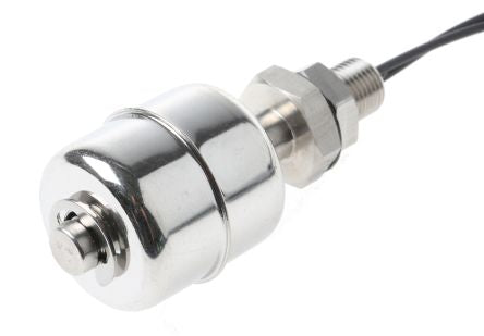 SSF22X100 Vertical Float Switch, Stainless Steel, NO/NC, Float, 1m