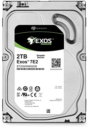 ST2000NM0008 Seagate Exos 7E2 2TB SATA 6Gb/s 128MB Cache 3.5-Inch Enterprise Hard Drive