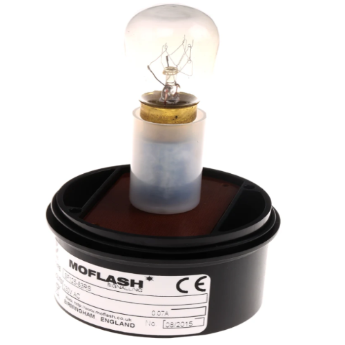 SF125-83RS SF 125 Series Steady Beacon, 230 V ac, Surface Mount, Incandescent Bulb