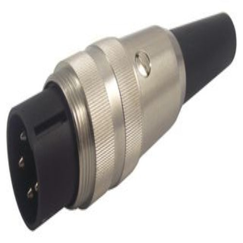SV 40 DIN Audio / Video Connector, IP 40, 4 Contacts, Plug, Cable Mount, Solder