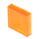 CMD745-2521 Orange Rectangular Push Button  Lens
