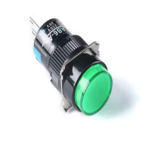 CMDC31129 PUSH BUTTON ROUND GREEN