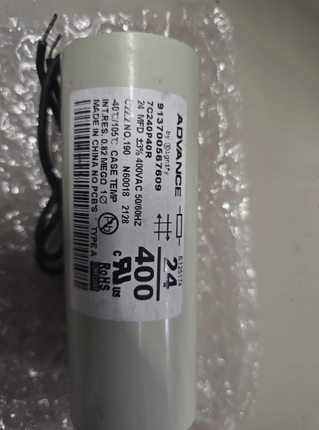 913700567609 Light Fixture Capacitor