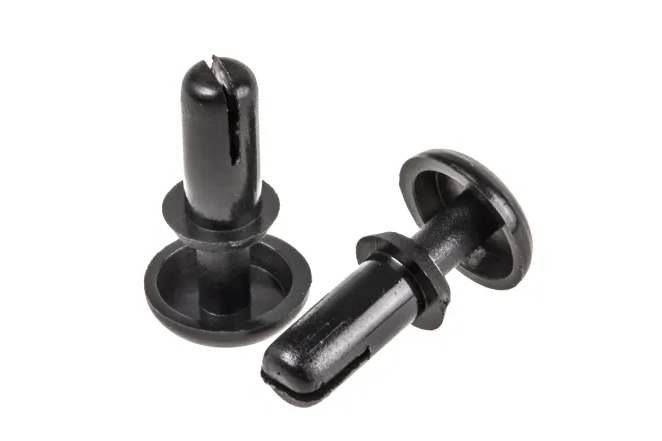 SR3065B  Black Plain Nylon Snap Rivet, 3mm diameter (PACK OF 200)