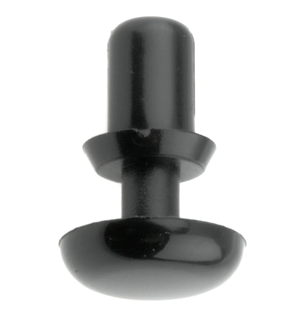 Essentra Nylon Snap Rivet, 3mm  SR 3045B (PACK OF 200)