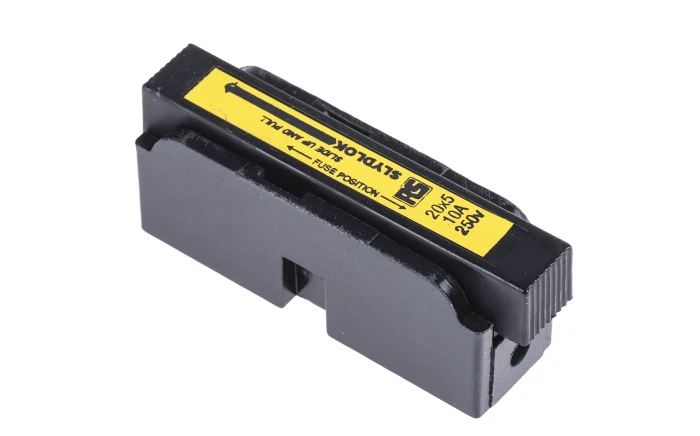 CMD420-038 10A Rail Mount Fuse Holder for 5 x 20mm Fuse, 250V ac