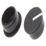 C111-BLK Black Potentiometer Knob Cap