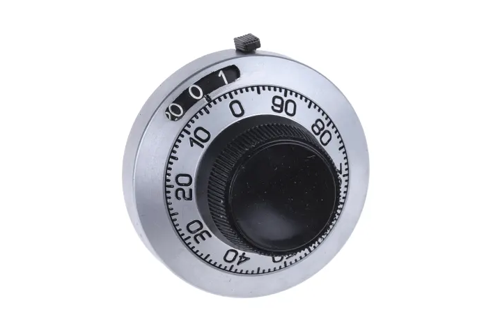 25A11B10 Chrome Potentiometer Knob