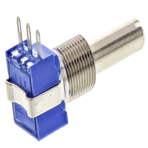 CMD5225080 Bourns 1 Gang Rotary Cermet Potentiometer with a 6 mm Dia. Shaft, 50k?, ?10%, 1W, Linear 53RAA-R25-A18L