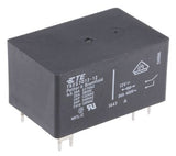 T92S7D12-12  PCB Mount Power Relay, 12V dc Coil, 30A Switching Current, DPST