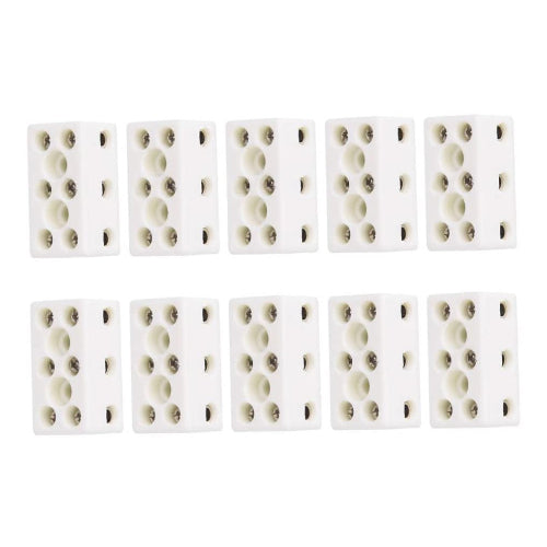 TC-613  3 Way Ceramic Terminal Block 24A