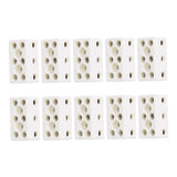 TC-613  3 Way Ceramic Terminal Block 24A