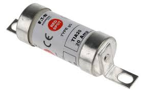 TIA20  20A British Standard Fuse, A2, 660V ac, 73mm