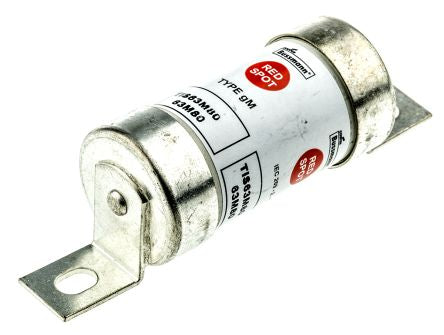 TIS63M80 63A British Standard Fuse, A3, 660V ac, 73mm