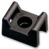 Cable Tie Mount, Low Profile Cradle   BOX OF 100