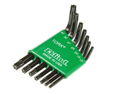 CMD157-1519 7-Piece Torx Key Set, L Shape, Short Arm