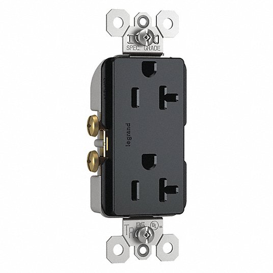 TR26352RGCC6 20, Commercial, Industrial, Receptacle, Gray, Yes Tamper Resistant
