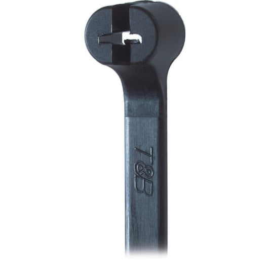 7TAG009640R0002 TY25MX-A Black Cable Tie Nylon, 185.67mm x 4.8 mm