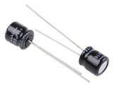 USR1C101MDD 100μF Electrolytic Capacitor 16V dc, Through Hole