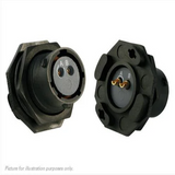 UTS712E2S Plastic Jam Nut Receptacle