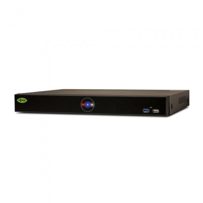 VIPER-H5S-16 Vista Viper H5 16 Channel PoE 8MP IP NVR Recorder