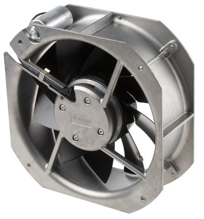 W2E200-HH86-01 Axial Fan, 225 x 225 x 80mm, 925m³/h, 64W, 115 V ac