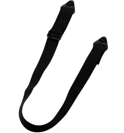 494-9820 Ribbon Black Hard Hat Chin Strap