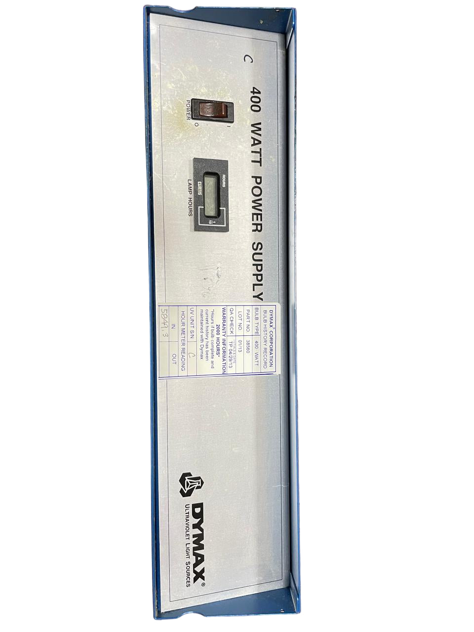 903670 DYMAX POWER SUPPLY