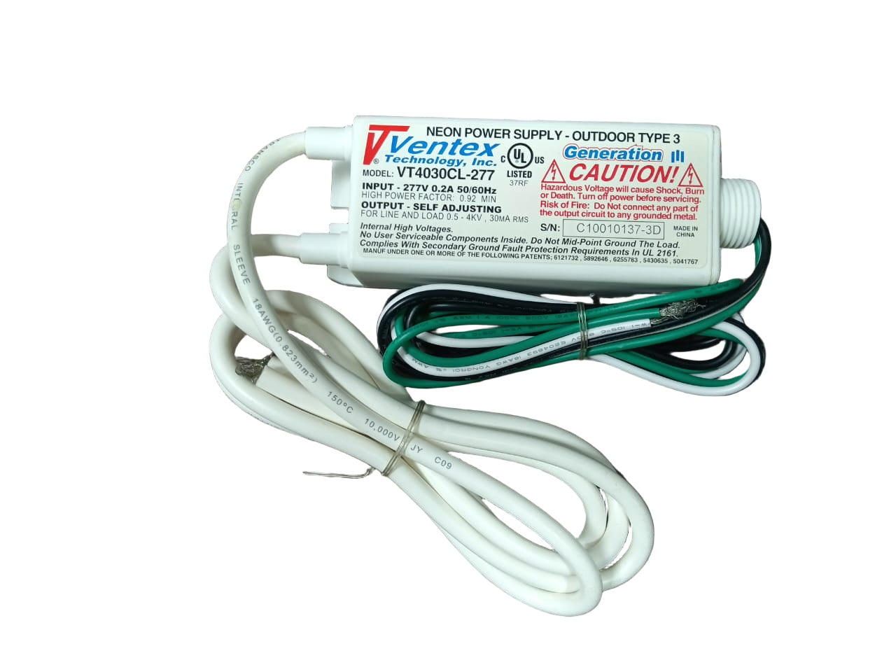 VT4030CL277  Outdoor Electronic Transformer