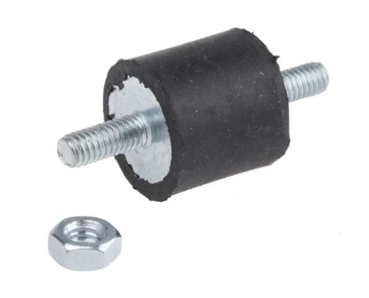 298-3014 FIBET 1615VV10-60 Shock Mount M4 24.6kg Compression Load 3mm, Male to Male Natural Rubber