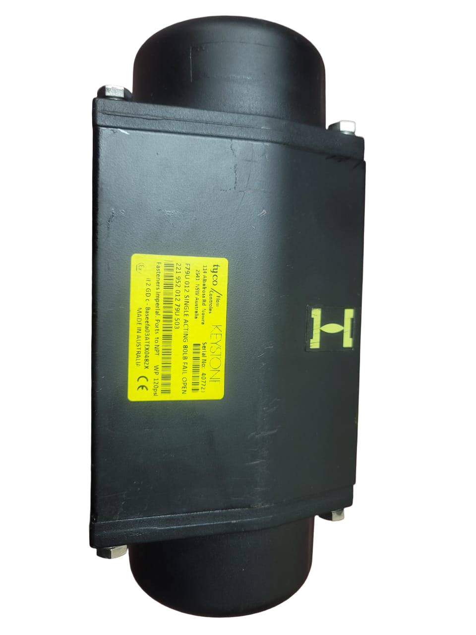 F79U 012 Single Acting Pneumatic Valve