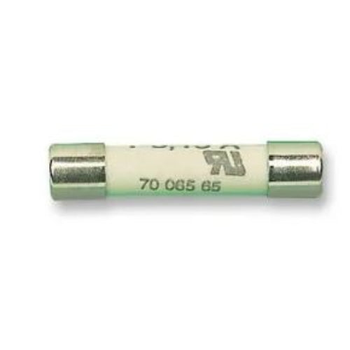 Fuse, Cartridge, Slow Blow, 1 A, 500 V, 6.3mm x 32mm, 1/4" x 1-1/4"