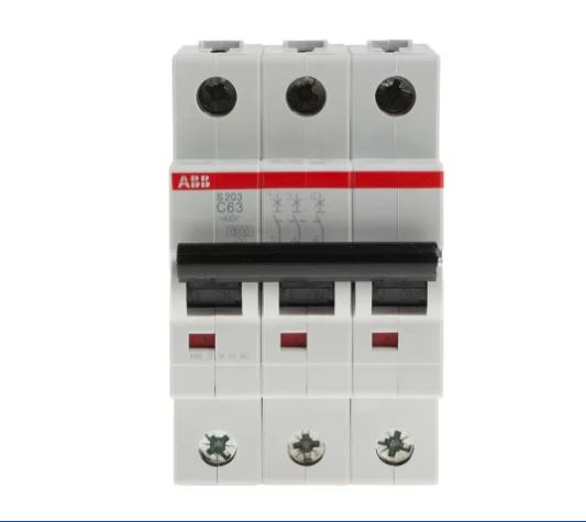 2CDS253001R0634 S203-C63 Miniature Circuit Breaker
