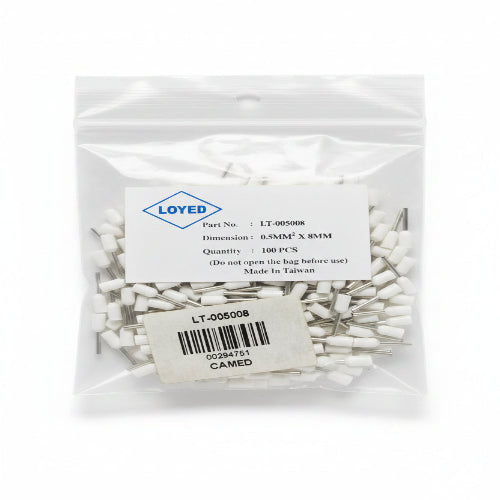 LT-005010 BOOTLACE FERRULE 0.5MMX10MM