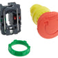 XB5AS8445  Panel Mount Mushroom Head Emergency Button - NO/NC, Twist to Reset, 40mm, 22mm