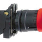 XB5AS8445  Panel Mount Mushroom Head Emergency Button - NO/NC, Twist to Reset, 40mm, 22mm