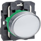 XB7EV05MP Clear LED Pilot Light, 22mm Cutout Yellow LED Indicator
