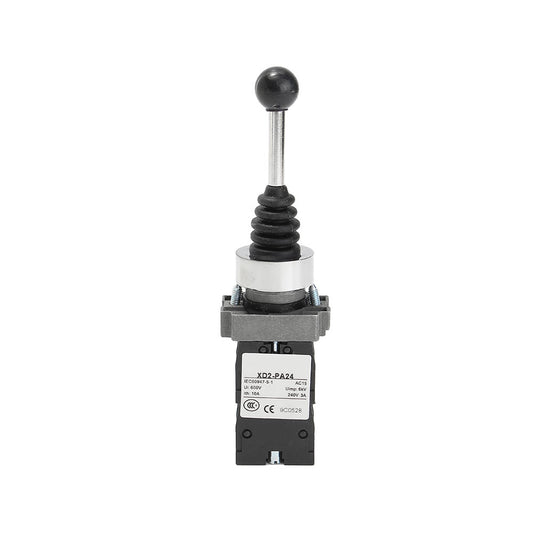XD2PA24 4-Axis Joystick Switch Lever, Slow Break, IP65 Rated, 240V ac