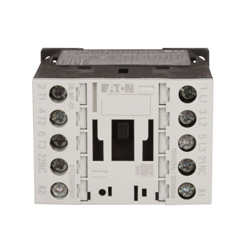 XTCE015B10TD (DILM15-10) MOELLER CONTACTOR, 3-POLE+1N/O, 7.5KW