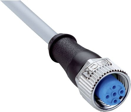 YF2A15-050VB5XLEAX  Female Cable Assembly for use with Field Bus