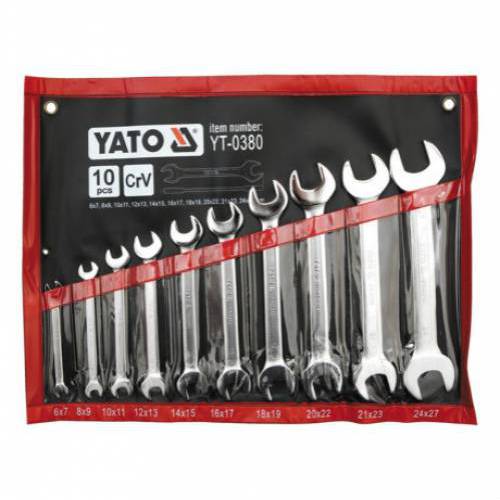 YT-0147 Set of Wrench 2 Head of Yato Yt-0147 Metric Mouth
