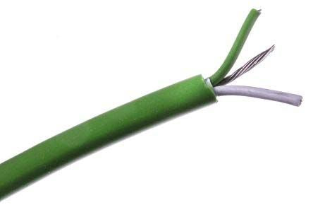 Extension Cable Type K, -10 → +105 °C 2 Core Screened PVC Sheath 25m