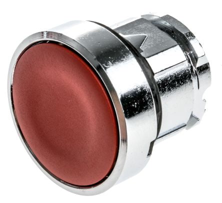 ZB4BA4 Harmony XB4 Series, Red Push Button Head, Spring Return, 22mm Cutout